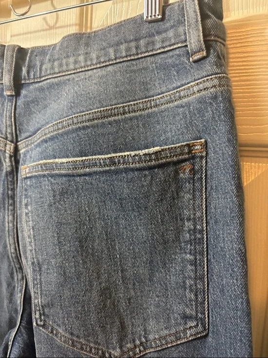 Madewell Perfect Vintage Wide-Leg Blue Jeans NWT - Picture 7 of 10